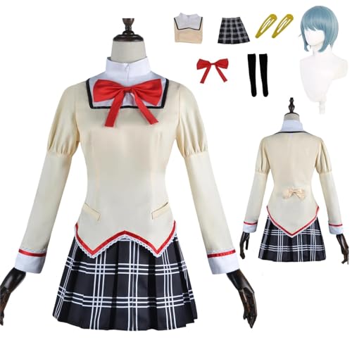 ZYJKGL Anime Magical Girl Cosplay Uniform Madoka Akemi Cosplay Kostüm Vollständiges Set – Halloween Party und Anime Konventionen Vollständiges Set Outfit Erwachsene ZYJKGL Anime Magical Girl Cosplay Uniform Madoka Akemi Cosplay Kostüm Vollständiges Set – Halloween Party und Anime Konventionen Vollständiges Set Outfit Erwachsene von ZYJKGL