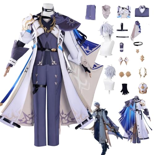 ZYJKGL Anime Phainon Cosplay Uniform Honkai Star Rail Kostüm Voll Set mit Perücke – Halloween Party und Anime Konventionen Vollständiges Set Outfit Erwachsene ZYJKGL Anime Phainon Cosplay Uniform Honkai Star Rail Kostüm Voll Set mit Perücke – Halloween Party und Anime Konventionen Vollständiges Set Outfit Erwachsene von ZYJKGL