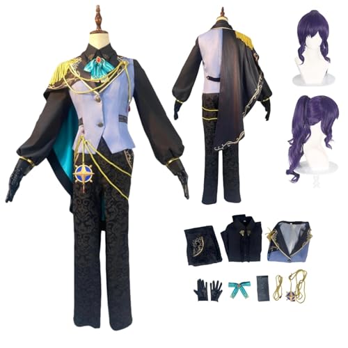 ZYJKGL Anime Project Sekai Color'ful Sta'ge Cosplay Uniform ASAHINA MAFUYU Cosplay Kostüm Vollständiges Set – Halloween Party und Anime Konventionen Vollständiges Set Outfit Erwachsene von ZYJKGL