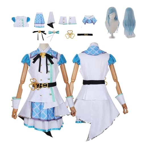ZYJKGL Anime Project Sekai Color'ful Sta'ge Cosplay Uniform Hinomori Shizuku Cosplay Kostüm Vollständiges Set – Halloween Party Und Anime Konventionen Vollständiges Set Outfit Erwachsene von ZYJKGL
