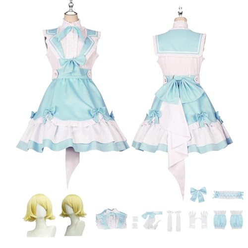 ZYJKGL Anime Project Sekai Color'ful Sta'ge Cosplay Uniform Kagamine Rin Cosplay Kostüm Vollständiges Set – Halloween Party und Anime Konventionen Vollständiges Set Outfit Erwachsene ZYJKGL Anime Project Sekai Color'ful Sta'ge Cosplay Uniform Kagamine Rin Cosplay Kostüm Vollständiges Set – Halloween Party und Anime Konventionen Vollständiges Set Outfit Erwachsene von ZYJKGL