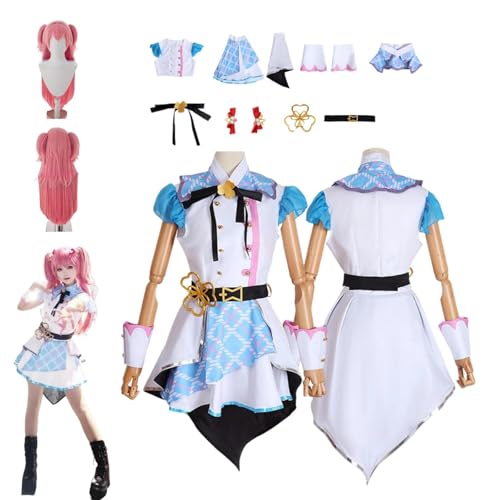 ZYJKGL Anime Project Sekai Color'ful Sta'ge Cosplay Uniform Momomi Airi Cosplay Kostüm Vollständiges Set – Halloween Party und Anime Konventionen Vollständiges Set Outfit Erwachsene ZYJKGL Anime Project Sekai Color'ful Sta'ge Cosplay Uniform Momomi Airi Cosplay Kostüm Vollständiges Set – Halloween Party und Anime Konventionen Vollständiges Set Outfit Erwachsene von ZYJKGL
