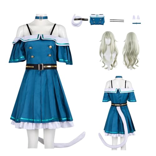 ZYJKGL Anime Project Sekai Color'ful Sta'ge Cosplay Uniform Nene Kusanagi Kamishiro Cosplay Kostüm Vollständiges Set – Halloween Party und Anime Konventionen Vollständiges Set Outfit Erwachsene von ZYJKGL