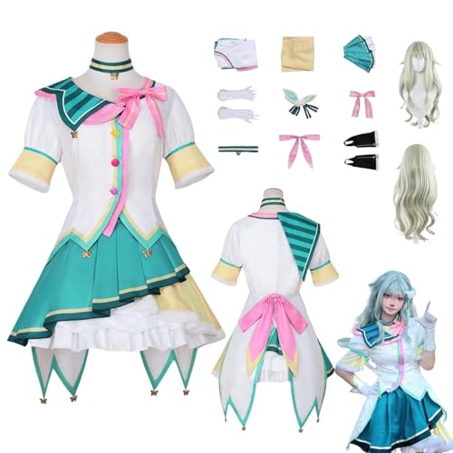 ZYJKGL Anime Project Sekai Color'ful Sta'ge Cosplay Uniform Nene Kusanagi Kamishiro Cosplay Kostüm Vollständiges Set – Halloween Party und Anime Konventionen Vollständiges Set Outfit Erwachsene ZYJKGL Anime Project Sekai Color'ful Sta'ge Cosplay Uniform Nene Kusanagi Kamishiro Cosplay Kostüm Vollständiges Set – Halloween Party und Anime Konventionen Vollständiges Set Outfit Erwachsene von ZYJKGL