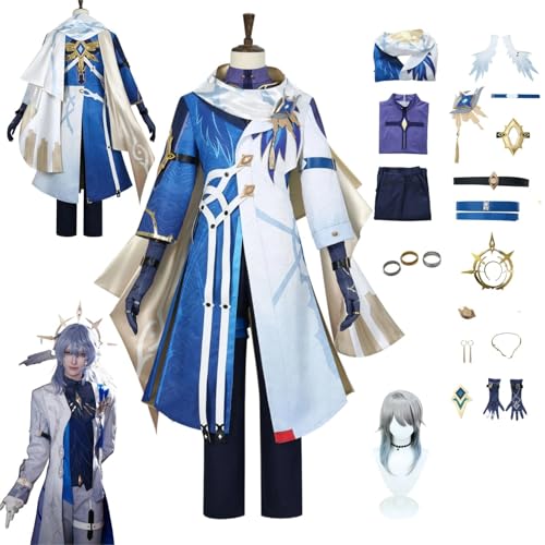 ZYJKGL Anime SUNDAY Cosplay Uniform Honkai Star Rail Kostüm Voll Set mit Perücke – Halloween Party und Anime Konventionen Vollständiges Set Outfit Erwachsene ZYJKGL Anime SUNDAY Cosplay Uniform Honkai Star Rail Kostüm Voll Set mit Perücke – Halloween Party und Anime Konventionen Vollständiges Set Outfit Erwachsene von ZYJKGL
