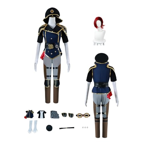 ZYJKGL Cosplay Uniform Anime Arcane Season 2 VI Cosplay Kostüm Vollständiges Set – Halloween Party und Anime Konventionen Vollständiges Set Outfit Erwachsene ZYJKGL Cosplay Uniform Anime Arcane Season 2 VI Cosplay Kostüm Vollständiges Set – Halloween Party und Anime Konventionen Vollständiges Set Outfit Erwachsene von ZYJKGL