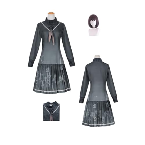 ZYJKGL Cosplay Uniform Anime Colorf'ulStage SHINONOME ENA Cosplay Kostüm Vollständiges Set mit Perücke – Halloween Party und Anime Konventionen Vollständiges Set Outfit für Frauen Erwachsene von ZYJKGL