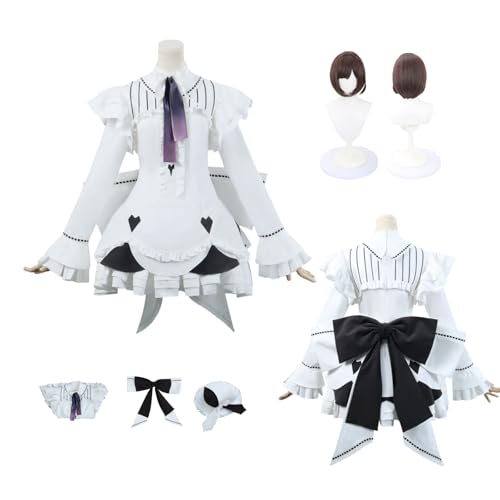 ZYJKGL Cosplay Uniform Anime Colorf'ulStage SHINONOME ENA Cosplay Kostüm Vollständiges Set mit Perücke – Halloween Party und Anime Konventionen Vollständiges Set Outfit für Frauen Erwachsene von ZYJKGL