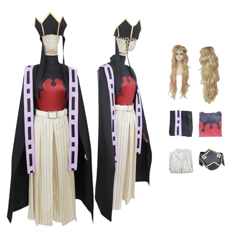 ZYJKGL Cosplay Uniform Anime Demon Slayer Douma Cosplay Kostüm Vollständiges Set mit Perücke – Halloween Party Weihnachten und Anime Konventionen Vollständiges Set Outfit für Männer Erwachsene ZYJKGL Cosplay Uniform Anime Demon Slayer Douma Cosplay Kostüm Vollständiges Set mit Perücke – Halloween Party Weihnachten und Anime Konventionen Vollständiges Set Outfit für Männer Erwachsene von ZYJKGL