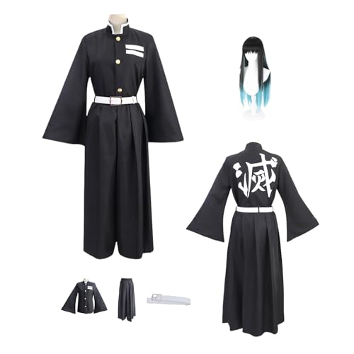 ZYJKGL Cosplay Uniform Anime Demon Slayer Tokitou Muichirou Cosplay Kostüm Vollständiges Set mit Perücke – Halloween und Anime Konventionen Vollständiges Set Outfit für Männer Erwachsene ZYJKGL Cosplay Uniform Anime Demon Slayer Tokitou Muichirou Cosplay Kostüm Vollständiges Set mit Perücke – Halloween und Anime Konventionen Vollständiges Set Outfit für Männer Erwachsene von ZYJKGL