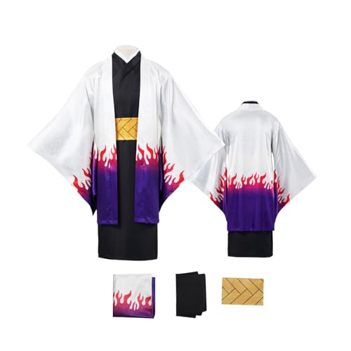 ZYJKGL Cosplay Uniform Anime Demon Slayer Ubuyashiki Kagaya Cosplay Kostüm Vollständiges Set mit Perücke – Halloween Party und Anime Konventionen Vollständiges Set Outfit für Frauen Erwachsene ZYJKGL Cosplay Uniform Anime Demon Slayer Ubuyashiki Kagaya Cosplay Kostüm Vollständiges Set mit Perücke – Halloween Party und Anime Konventionen Vollständiges Set Outfit für Frauen Erwachsene von ZYJKGL