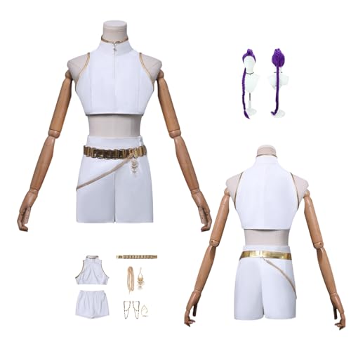 ZYJKGL Cosplay Uniform Anime KPop Demon Hunters Rumi Cosplay Kostüm Vollständiges Set – Halloween Party und Anime Konventionen Vollständiges Set Outfit Erwachsene ZYJKGL Cosplay Uniform Anime KPop Demon Hunters Rumi Cosplay Kostüm Vollständiges Set – Halloween Party und Anime Konventionen Vollständiges Set Outfit Erwachsene von ZYJKGL