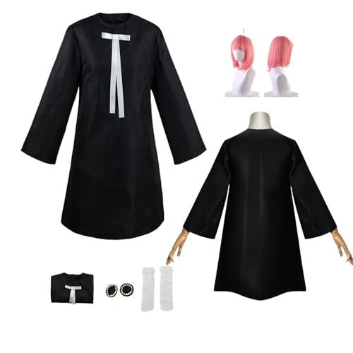 ZYJKGL Cosplay Uniform Anime SPY FAMILY Anya Forger Cosplay Kostüm Vollständiges Set – Halloween Party und Anime Konventionen Vollständiges Set Outfit Erwachsene und Kind ZYJKGL Cosplay Uniform Anime SPY FAMILY Anya Forger Cosplay Kostüm Vollständiges Set – Halloween Party und Anime Konventionen Vollständiges Set Outfit Erwachsene und Kind von ZYJKGL