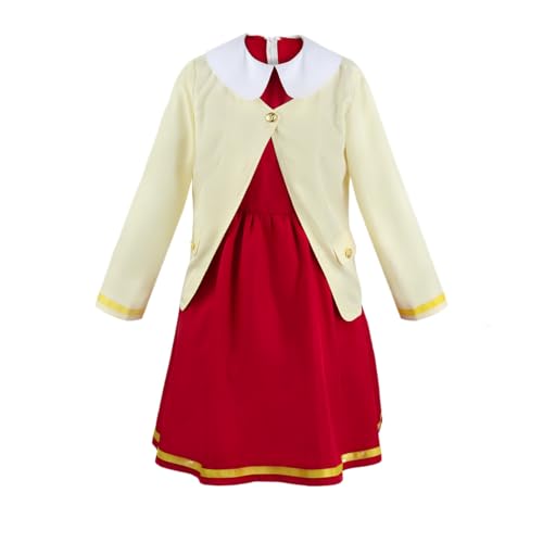 ZYJKGL Cosplay Uniform Anime SPY FAMILY Anya Forger Cosplay Kostüm Vollständiges Set – Halloween Party und Anime Konventionen Vollständiges Set Outfit Erwachsene und Kind ZYJKGL Cosplay Uniform Anime SPY FAMILY Anya Forger Cosplay Kostüm Vollständiges Set – Halloween Party und Anime Konventionen Vollständiges Set Outfit Erwachsene und Kind von ZYJKGL