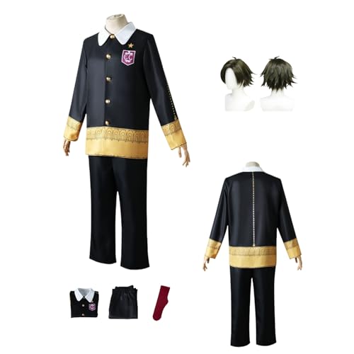 ZYJKGL Cosplay Uniform Anime SPY FAMILY Damian Desmond Cosplay Kostüm Vollständiges Set – Halloween Party und Anime Konventionen Vollständiges Set Outfit Erwachsene und Kind ZYJKGL Cosplay Uniform Anime SPY FAMILY Damian Desmond Cosplay Kostüm Vollständiges Set – Halloween Party und Anime Konventionen Vollständiges Set Outfit Erwachsene und Kind von ZYJKGL