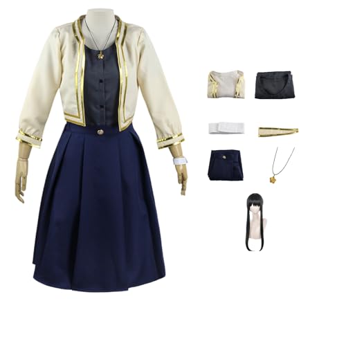 ZYJKGL Cosplay Uniform Anime SPY FAMILY Yor Forger Cosplay Kostüm Vollständiges Set – Halloween Party und Anime Konventionen Vollständiges Set Outfit Erwachsene und Kind von ZYJKGL