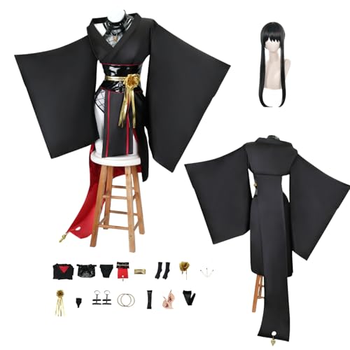 ZYJKGL Cosplay Uniform Anime SPY FAMILY Yor Forger Cosplay Kostüm Vollständiges Set – Halloween Party und Anime Konventionen Vollständiges Set Outfit Erwachsene von ZYJKGL