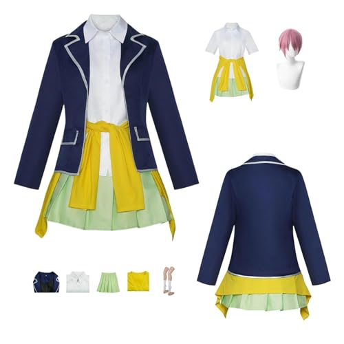 ZYJKGL Cosplay Uniform Anime The Quintessential Quintuplets Nakano Ichika Cosplay Kostüm Vollständiges Set – Halloween Party und Anime Konventionen Vollständiges Set Outfit Erwachsene ZYJKGL Cosplay Uniform Anime The Quintessential Quintuplets Nakano Ichika Cosplay Kostüm Vollständiges Set – Halloween Party und Anime Konventionen Vollständiges Set Outfit Erwachsene von ZYJKGL