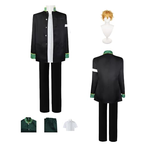 ZYJKGL Cosplay Uniform Anime Wind Breaker Nirei Akihiko Cosplay Kostüm Vollständiges Set – Halloween Party und Anime Konventionen Vollständiges Set Outfit Erwachsene von ZYJKGL