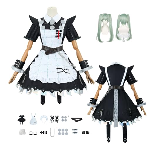 ZYJKGL Cosplay Uniform Anime Zenless Zone Zero Corin Wickes Cosplay Kostüm Vollständiges Set – Halloween Party und Anime Konventionen Vollständiges Set Outfit Erwachsene von ZYJKGL