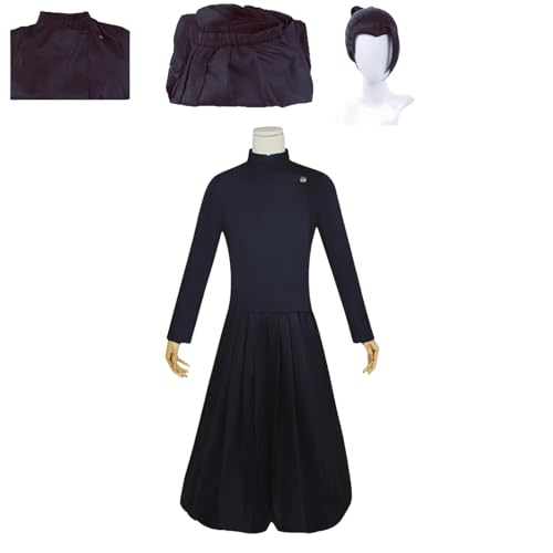 ZYJKGL Geto Suguru Cosplay Kostüme Jujutsu Kaisen Charakter Fancy Dress Up Erwachsene Uniform Outfits Volles Set Halloween Karneval Party von ZYJKGL