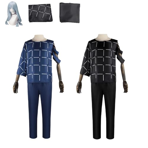 ZYJKGL Mahito Cosplay Kostüme Jujutsu Kaisen Charakter Fancy Dress Up Erwachsene Uniform Outfits Volles Set Halloween Karneval Party von ZYJKGL