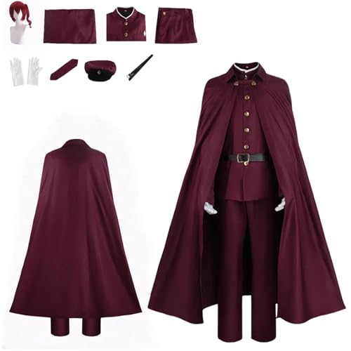 ZYJKGL Ookura Teruko Cosplay Kostüme Bungo Stray Dogs Charakter Fancy Dress Up Erwachsene Uniform Outfits Volles Set Halloween Karneval Party von ZYJKGL