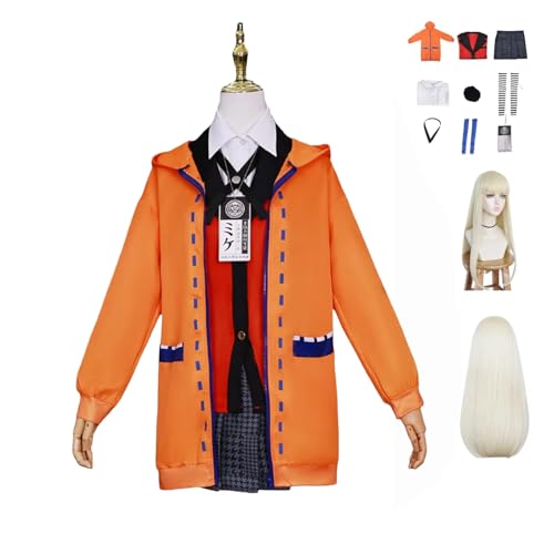 ZYJKGL Yomozuki Luna Cosplay Kostüme Kakegurui Charakter Fancy Dress Up Erwachsene Uniform Outfits Volles Set Halloween Karneval Party ZYJKGL Yomozuki Luna Cosplay Kostüme Kakegurui Charakter Fancy Dress Up Erwachsene Uniform Outfits Volles Set Halloween Karneval Party von ZYJKGL