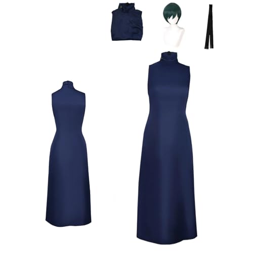 ZYJKGL Zenin Mai Cosplay Kostüme Jujutsu Kaisen Charakter Fancy Dress Up Erwachsene Uniform Outfits Volles Set Halloween Karneval Party von ZYJKGL