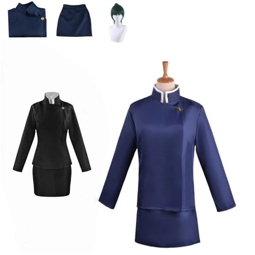 ZYJKGL Zenin Mai Cosplay Kostüme Jujutsu Kaisen Charakter Fancy Dress Up Erwachsene Uniform Outfits Volles Set Halloween Karneval Party von ZYJKGL