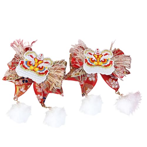 Haarspange mit Stickerei, Drache, Schleife, für Kinder, Frühlingsfest, Drachen, Haarspangen, Kostüm-Haardekorationen Haarspange mit Stickerei, Drache, Schleife, für Kinder, Frühlingsfest, Drachen, Haarspangen, Kostüm-Haardekorationen von ZYKEJJDDAK