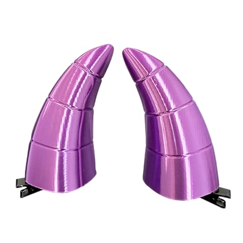 ZYKEJJDDAK 1 Paar Hornförmige Haarspangen Haarnadel Halloween Haarspangen Teufel Haarspangen Haarschmuck für Cosplay ZYKEJJDDAK 1 Paar Hornförmige Haarspangen Haarnadel Halloween Haarspangen Teufel Haarspangen Haarschmuck für Cosplay von ZYKEJJDDAK