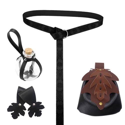 ZYKEJJDDAK 1 Set Mittelalter Gürtel Trank Flasche Rock Wanderungen Becherhalter Halloween Renaissances Zubehör Mittelalter Cosplay ZYKEJJDDAK 1 Set Mittelalter Gürtel Trank Flasche Rock Wanderungen Becherhalter Halloween Renaissances Zubehör Mittelalter Cosplay von ZYKEJJDDAK