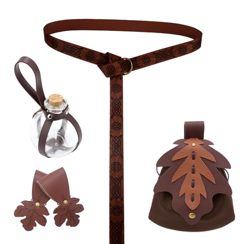ZYKEJJDDAK 1 Set Mittelalter Gürtel Trank Flasche Rock Wanderungen Becherhalter Halloween Renaissances Zubehör Mittelalter Cosplay ZYKEJJDDAK 1 Set Mittelalter Gürtel Trank Flasche Rock Wanderungen Becherhalter Halloween Renaissances Zubehör Mittelalter Cosplay von ZYKEJJDDAK