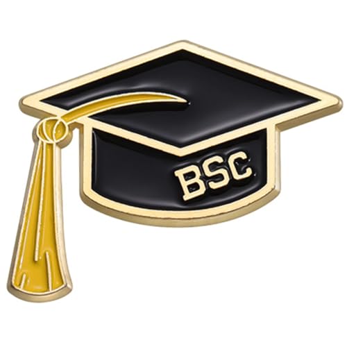 ZYKEJJDDAK Abschlusshut Anstecknadel, Graduierten-Anstecknadel, Abschlusskleid, dekorative Anstecknadel, Abschlussfeier ZYKEJJDDAK Abschlusshut Anstecknadel, Graduierten-Anstecknadel, Abschlusskleid, dekorative Anstecknadel, Abschlussfeier von ZYKEJJDDAK