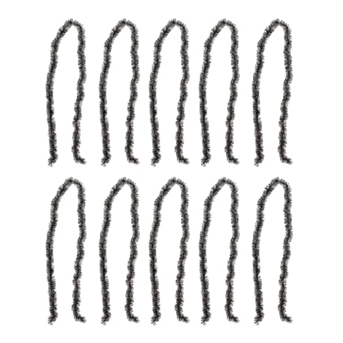 ZYKEJJDDAK Dicke Lametta-Girlanden, Draht-Lametta-Girlanden, Weihnachtsband, metallische Linie, Weihnachtsdekoration, dünnes Band ZYKEJJDDAK Dicke Lametta-Girlanden, Draht-Lametta-Girlanden, Weihnachtsband, metallische Linie, Weihnachtsdekoration, dünnes Band von ZYKEJJDDAK