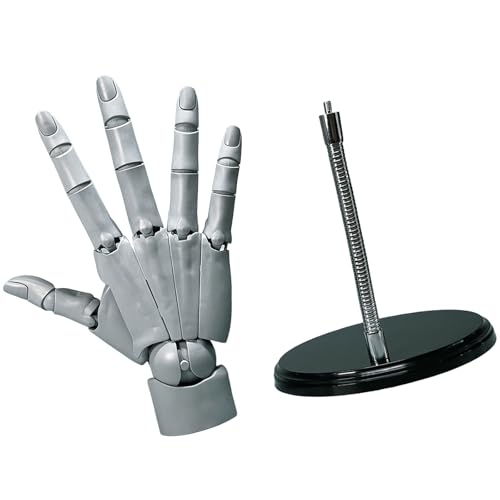ZYKEJJDDAK Flexible bewegliche Mannequin Hand Artist Jointed Articulated Mannequin Hand Model for Sketching Drawing Desk ZYKEJJDDAK Flexible bewegliche Mannequin Hand Artist Jointed Articulated Mannequin Hand Model for Sketching Drawing Desk von ZYKEJJDDAK