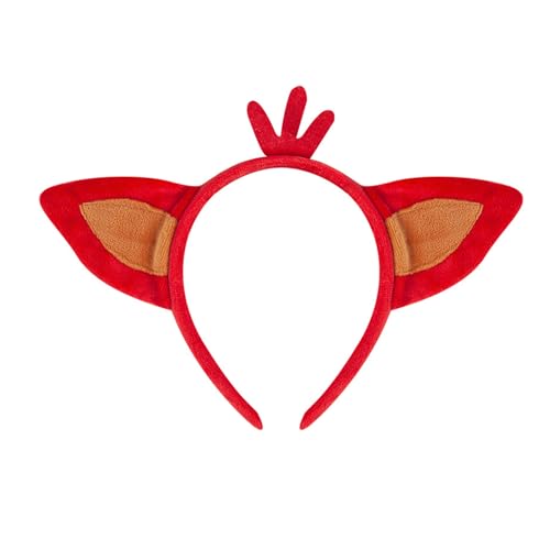 ZYKEJJDDAK Fuchs-Kostüm-Set, Ohrenschwanz, Bowite, Tutus, Rock, Nase, Tier-Kostüm, Zubehör, Kinder, Halloween von ZYKEJJDDAK