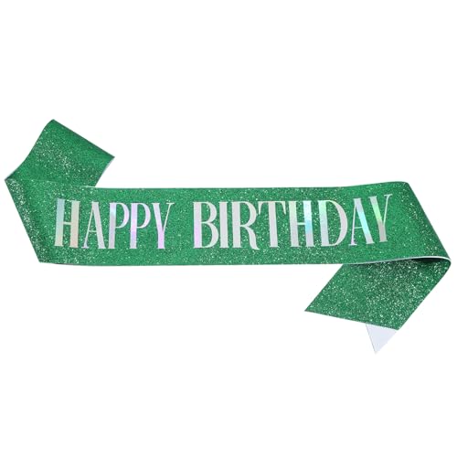 ZYKEJJDDAK Geburtstagsschärpe, 160 x 10 cm, für Mädchen, Frauen, Geburtstagsparty, Dekoration, Zubehör, Happy Birthday Schärpe, Geburtstagsparty ZYKEJJDDAK Geburtstagsschärpe, 160 x 10 cm, für Mädchen, Frauen, Geburtstagsparty, Dekoration, Zubehör, Happy Birthday Schärpe, Geburtstagsparty von ZYKEJJDDAK