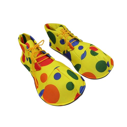 ZYKEJJDDAK Halloween-Kostüm, Clownschuhe, Unisex, Zubehör, Requisiten, für Halloween, Karneval, Cosplay, Karneval, Fasching ZYKEJJDDAK Halloween-Kostüm, Clownschuhe, Unisex, Zubehör, Requisiten, für Halloween, Karneval, Cosplay, Karneval, Fasching von ZYKEJJDDAK