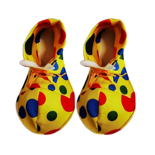 ZYKEJJDDAK Halloween-Kostüm, Clownschuhe, Unisex, Zubehör, Requisiten, für Halloween, Karneval, Cosplay, Karneval, Fasching ZYKEJJDDAK Halloween-Kostüm, Clownschuhe, Unisex, Zubehör, Requisiten, für Halloween, Karneval, Cosplay, Karneval, Fasching von ZYKEJJDDAK