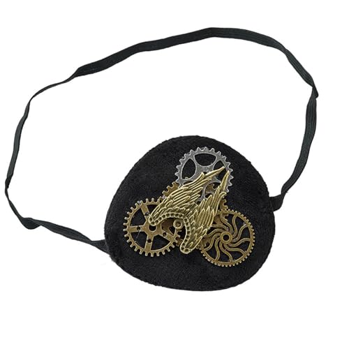 ZYKEJJDDAK Halloween-Themen-Augenabdeckung, leichtes Kostüm-Zubehör, bequemes Tragen für Cosplay-Rollenspiele ZYKEJJDDAK Halloween-Themen-Augenabdeckung, leichtes Kostüm-Zubehör, bequemes Tragen für Cosplay-Rollenspiele von ZYKEJJDDAK