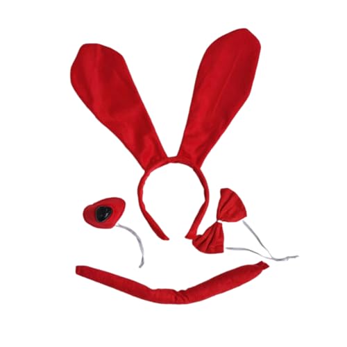 ZYKEJJDDAK Halloween-Tier-Kostüm-Set für Kindergeburtstag, Halloween-Hunde-Kostüm, Hundehaarband, Nase, ZYKEJJDDAK Halloween-Tier-Kostüm-Set für Kindergeburtstag, Halloween-Hunde-Kostüm, Hundehaarband, Nase, von ZYKEJJDDAK