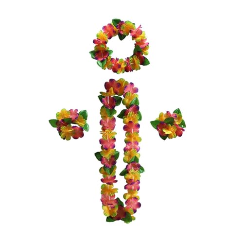 ZYKEJJDDAK Hawaiianisches Blumen-Haarband und Stirnbänder für Luaus-Partys, Gastgeschenk, Hochzeit, Party, Dekoration, Zubehör, Halskette ZYKEJJDDAK Hawaiianisches Blumen-Haarband und Stirnbänder für Luaus-Partys, Gastgeschenk, Hochzeit, Party, Dekoration, Zubehör, Halskette von ZYKEJJDDAK