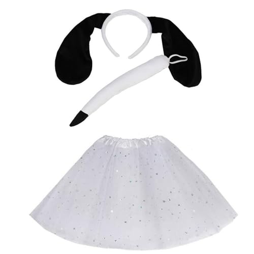 ZYKEJJDDAK Kinderkostüm für Kinder, Tier-Zubehör, Hundekostüm für Kinder, Jungen, Mädchen, Cosplay, Weihnachten, Halloween, Rolle von ZYKEJJDDAK