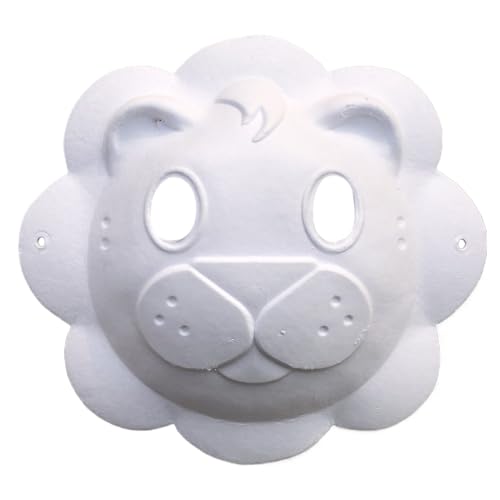 ZYKEJJDDAK Lackierbares Papier, Papier, Cosplays, Vollgesichtsmaskeraden, weiße Kunst von ZYKEJJDDAK