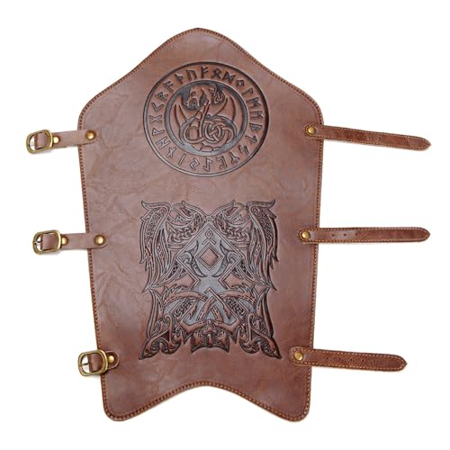 ZYKEJJDDAK Leder Mittelalter Gamaschen Ritter Krieger Rüstung Stiefelüberzüge Spats Wasserdicht Beinschutz Ranaissance ZYKEJJDDAK Leder Mittelalter Gamaschen Ritter Krieger Rüstung Stiefelüberzüge Spats Wasserdicht Beinschutz Ranaissance von ZYKEJJDDAK