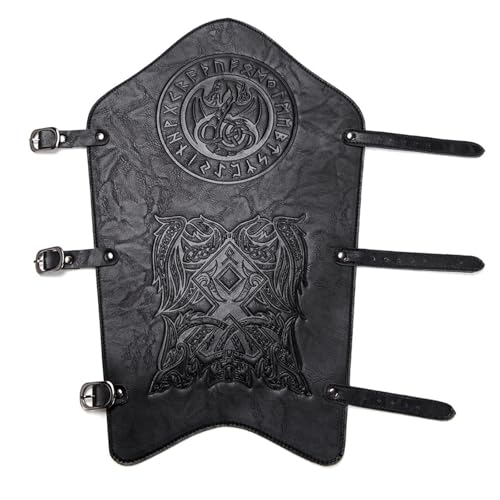 ZYKEJJDDAK Leder Mittelalter Gamaschen Ritter Krieger Rüstung Stiefelüberzüge Spats Wasserdicht Beinschutz Ranaissance ZYKEJJDDAK Leder Mittelalter Gamaschen Ritter Krieger Rüstung Stiefelüberzüge Spats Wasserdicht Beinschutz Ranaissance von ZYKEJJDDAK