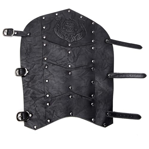 ZYKEJJDDAK Leder Mittelalter Gamaschen Ritter Krieger Rüstung Stiefelüberzüge Spats Wasserdicht Beinschutz Ranaissance ZYKEJJDDAK Leder Mittelalter Gamaschen Ritter Krieger Rüstung Stiefelüberzüge Spats Wasserdicht Beinschutz Ranaissance von ZYKEJJDDAK