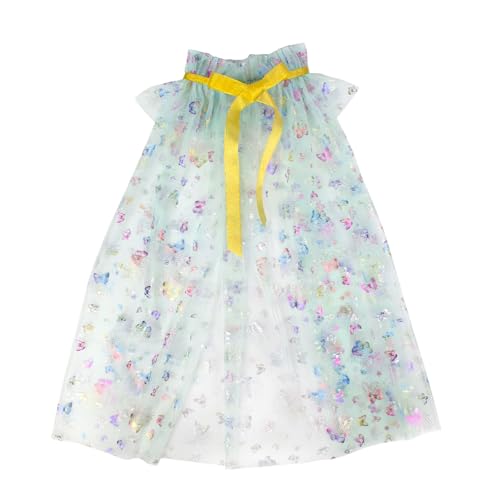 ZYKEJJDDAK Mädchen Kleid Umhang Prinzessin Umhang Halloween Umhang Halloween Kostüm Umhang Schmetterling Druck Umhang von ZYKEJJDDAK